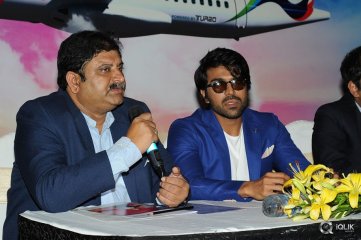 Ram Charan TruJet Airways Press Meet